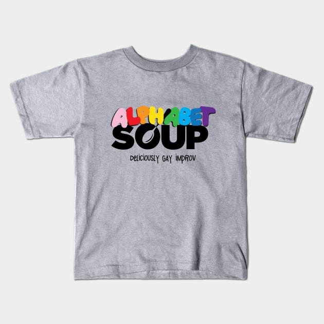 Alphabet Soup -Delicious Kids T-Shirt by ItRhymesWithSpaghetti